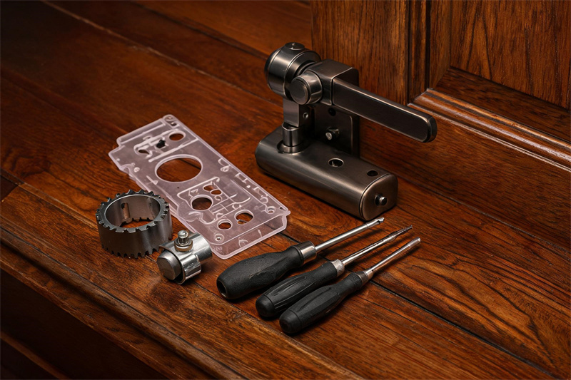 小区门口五金店关门了？别急，锁匠师傅15分钟上门换大门锁